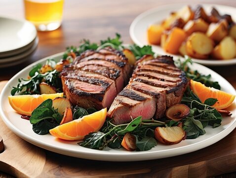 Roasted Goat "Cabrito Assado" &ndash; A Traditional Portuguese Dish for Easter and Christmas Celebrations in Braga, Portugal.