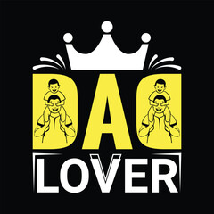 Obraz premium Father's Day, T-Shirt Design template