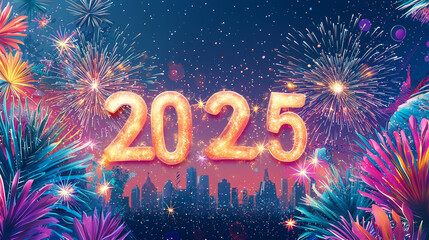 2026 New Year Festive Sparkle Banner