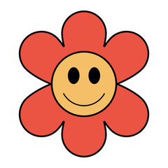 Retro Sticker Element