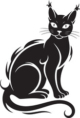 "Cat Silhouette SVG &ndash; Minimalist Feline Design for Crafts & Shirts"

"Black Cat Clipart &ndash; Elegant Pet Silhouette for Printables & Stickers"

"Cute Cat Outline &ndash; Simple Kitty Design for DIY Projects"

