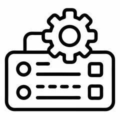 Settings, Gear, System Preferences, App Permissions, Display, Volume, Notifications, Security, Language, Backup, Reset, Bluetooth, Wi-Fi, Privacy, Location, Dark Mode, Update, Storage, Theme, Keyboard