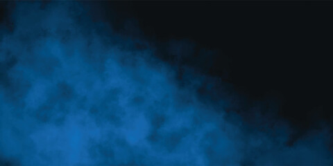 Deep Blue and Black Smoky Fog Texture with Ethereal Haze Elements

