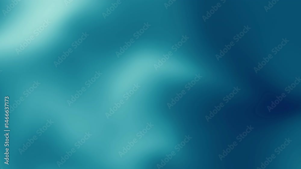 Aufkleber abstract teal graded gradient blurred cyan distant environment light leak abstract background