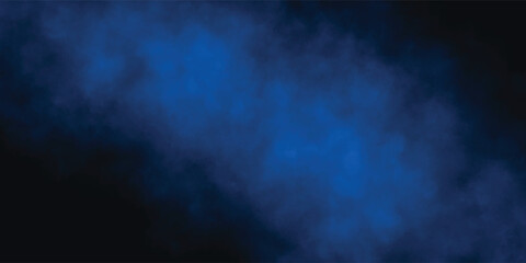 Tranquil Blue Fog Background for Artistic and Visual Use

