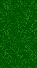 Fototapeta premium Emerald Bloom