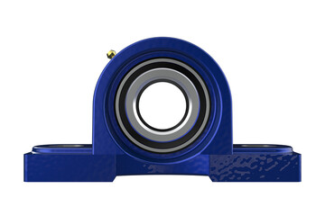 Blue Pillow Block Bearing Unit for Rotary Shaft Support Industrial Pedestal Bearing with Mounted...