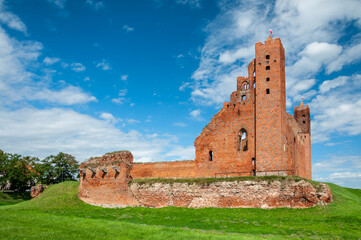 Radzyn Chelminski Castle ruins, Kuyavian-Pomeranian Voivodeship, Poland	