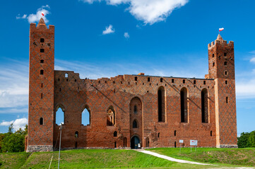 Radzyn Chelminski Castle ruins, Kuyavian-Pomeranian Voivodeship, Poland	
