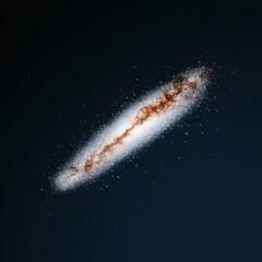 Fototapeta premium Beautiful starlight web with high detail galactic core