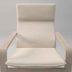 wooden metal chair sofa brown offwhite black white chair aesthetic unique 3D illustration render images for graphical content and furniture interior decor home and house lifestyle all angles photos