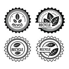 set of vintage labels