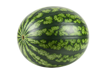 Fresh Watermelon Image Juicy Summer Fruit on Transparent background
