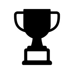 Trophy cup icon, victory cup icon. Trophy icon.