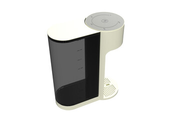 Minimalist Aesthetic Modern Water Dispenser Purifier with a White Body Compact Purification...