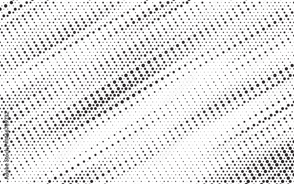 Leinwandbilder Triangular Halftone Texture Retrowave Vector Geometric Technology Abstract Background. Half Tone Triangles Retro Colored Pattern. Minimal 80s Style Dynamic Tech Structure Wallpaper