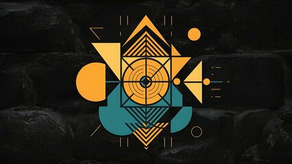 Colorful blue abstract light effect texture wallpaper 3D rendering