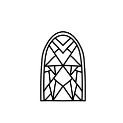 stained glass icon