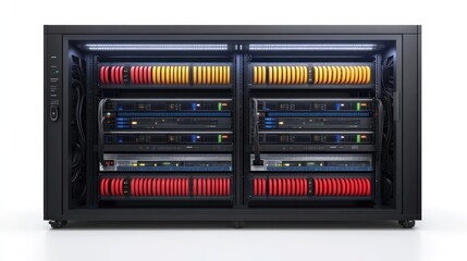 Server rack enclosure