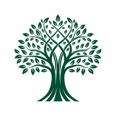 Elegant Tree Logo Design for Nature Brands.
