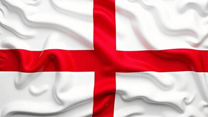 Obraz premium flag of england waving