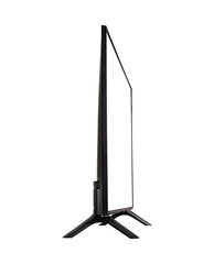 Smart TV with blank screen isolated.