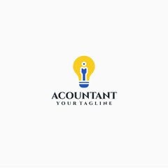 Professional Accountant Working on Financial Report
