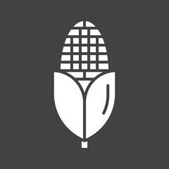 Corn icon vector image. Suitable for mobile apps, web apps and print media.