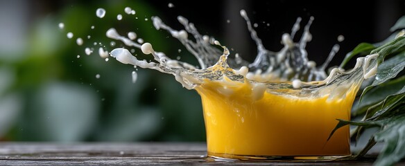 Orange Juice Splash