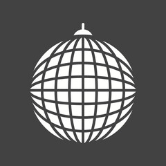 Disco Ball icon vector image. Suitable for mobile apps, web apps and print media.