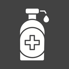 Disinfectant icon vector image. Suitable for mobile apps, web apps and print media.