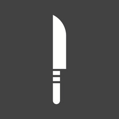 Knife icon vector image. Suitable for mobile apps, web apps and print media.