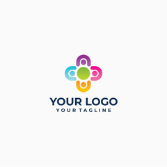 Minimal Corporate Consulting Logo with Initial Letter Design