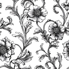 Elegant and Unique Floral Illustrations: Isolated Bouquets, Wreaths, and Botanical