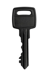 Isolated Black Modern Key