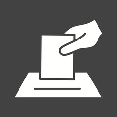 Vote icon vector image. Suitable for mobile apps, web apps and print media.