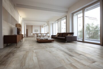 Large format porcelain tile floor --ar 3:2 --v 7 Job ID: 18d1c653-ad25-480e-92d6-5959e48f2e47