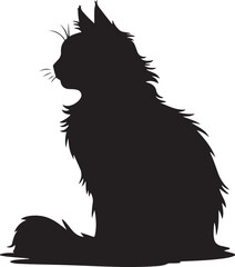 Cat Silhouette Vector | Black Cat Clipart Set"

"Cute Cat Outline | Pet Animal Silhouette SVG"

"Sitting Cat Silhouette | Minimal Cat Design"

"Cat Vector Bundle | Domestic Pet Clipart"

"Stylized Cat