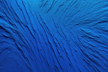 Fototapeta premium Deep cerulean brush sweep, rich blue paint flecks, creative, palette