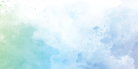 Soft Liquid sky Watercolor Design in Calming Teal Hues – Perfect for Backgrounds, Posters, and Branding. Abstract watercolor paint background by teal color with liquid fluid texture for background, 