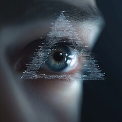 Secure vision understanding the miningkwan code lines through a triangular eye lens in technology overview