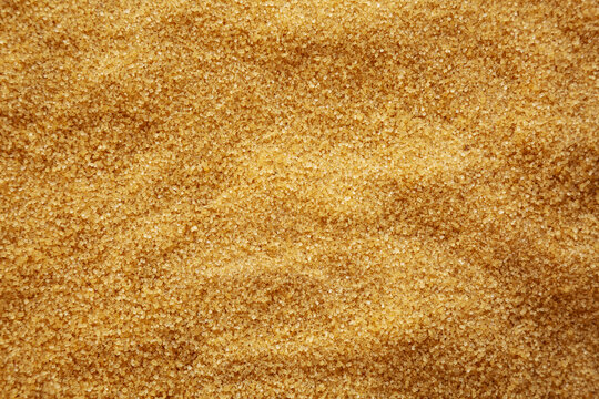 Organic Demerara Sugar, top view.