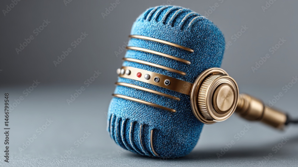 Poster advanced automated tone map icon concept for ai voice calibration and realistic audio adjustments in