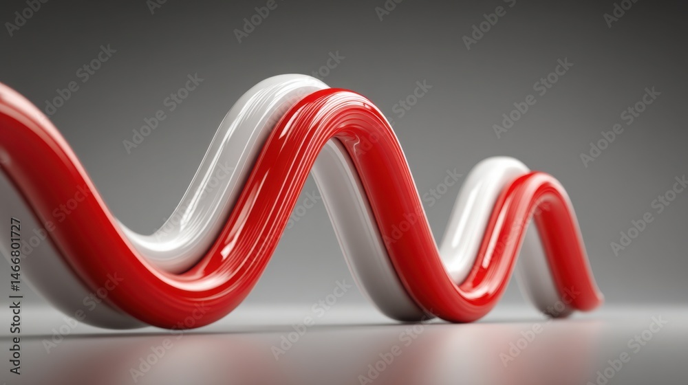Aufkleber unique concept of a sequence tuner icon representing rhythmic messaging layering in a modern digital