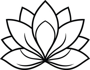 black and white abstract flower