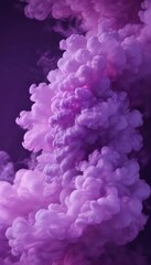 Obraz premium Abstract swirling purple smoke clouds, ethereal and dreamy , psychedelic, dreamy