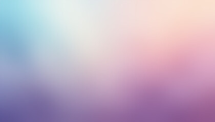 A soft, blurred gradient with pastel colors transitioning smoothly from blue to pink, creating a calming and tranquil atmosphere. This abstract background evokes a serene, peaceful vibe