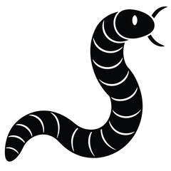 Naklejka premium vector illustration of a snake