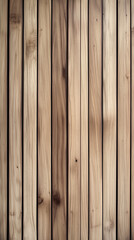 Obraz premium A seamless vertical wooden plank texture with natural brown tones and visible grain patterns, ideal for backgrounds, flooring, or rustic design elements.