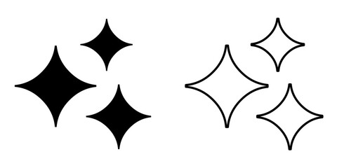 AI vector solid and outline Icons